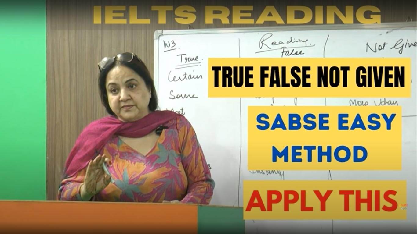 IELTS READING -YES NO/Not Given, TRUE (Agree), False N.G